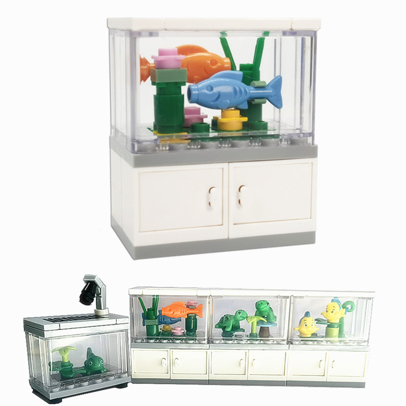 Aquarium Fish Games - Bloques de construcción de pecera City