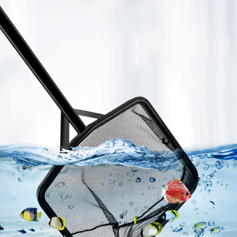 Aquarium Fishland - Accesorios de acuario de mango largo,