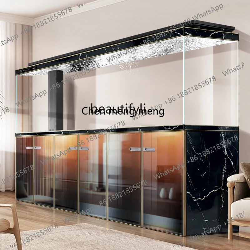 Aquarium Fish Glass - Acuario grande de vidrio ultra blanco