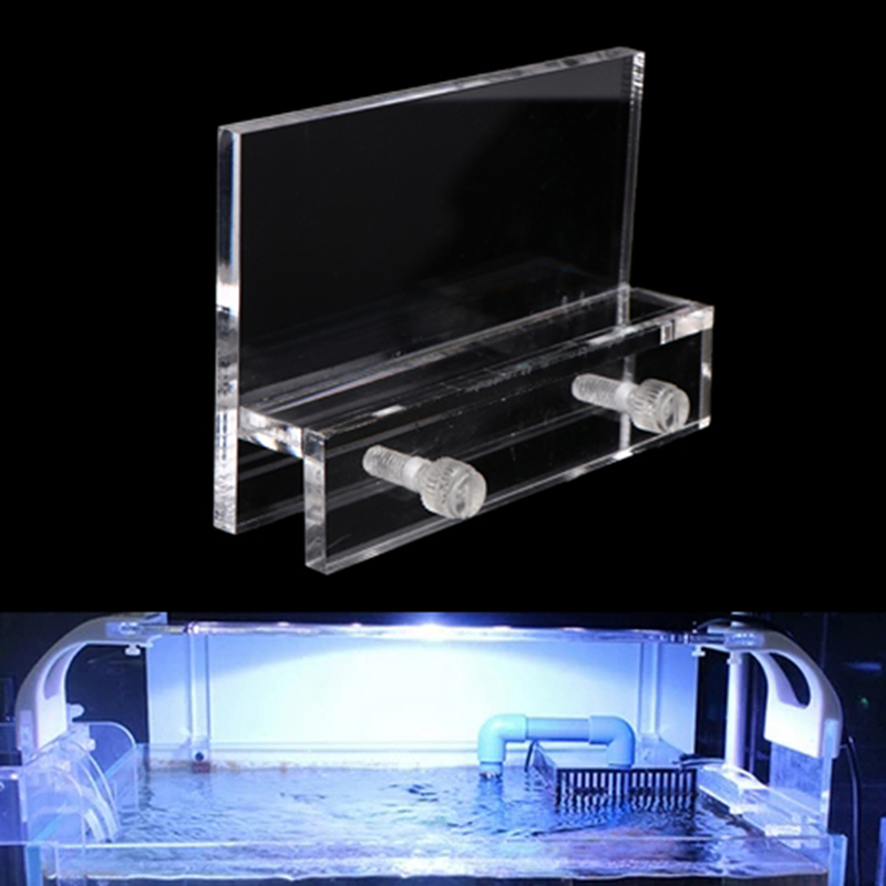 Aquarium Fish Elevator - Soporte de luz LED transparente para