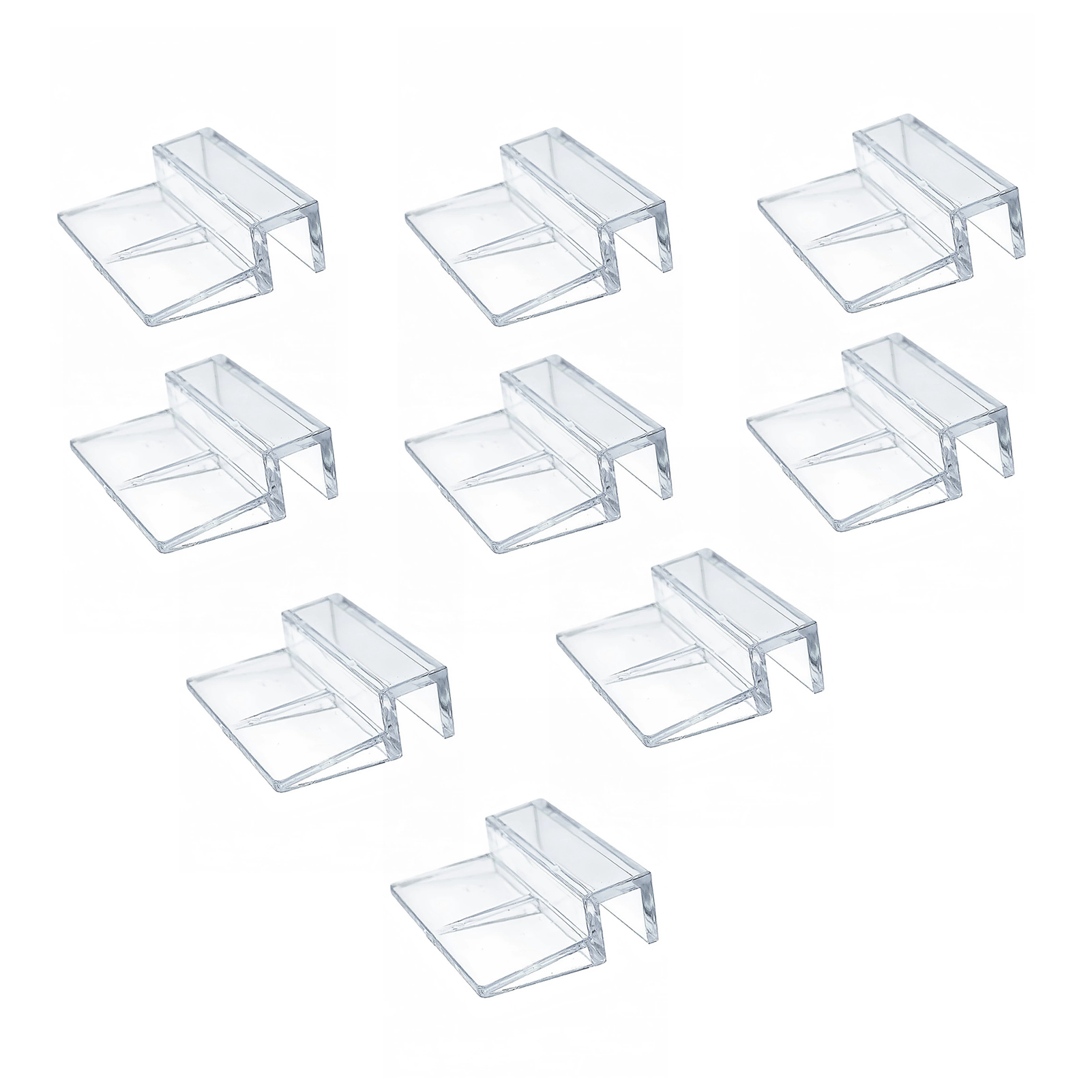 Aquarium Fish Elevator - 10 Clips de Acrílico para Acuario,