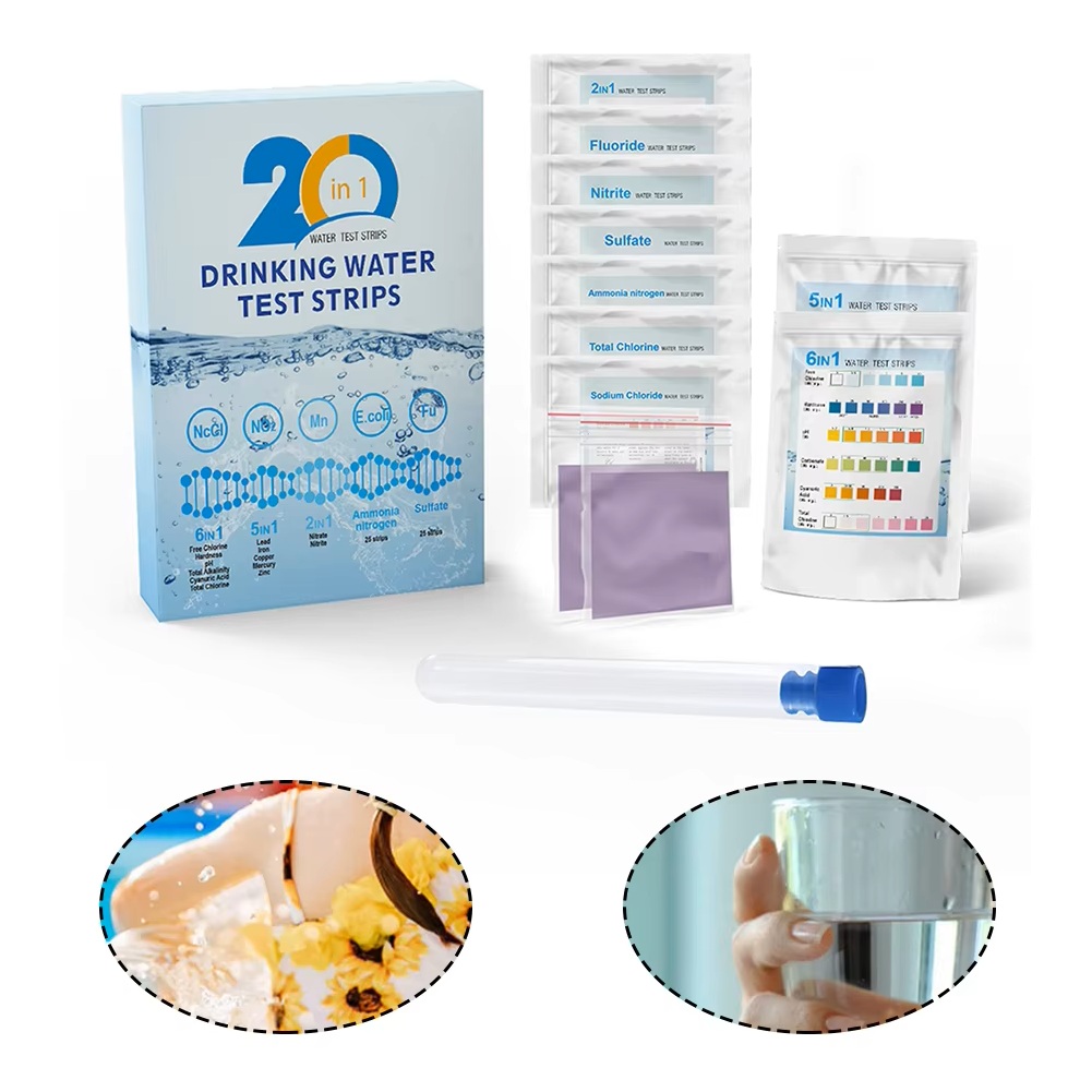 Aquarium Test Kit - Tiras Reactivas para Análisis de Agua