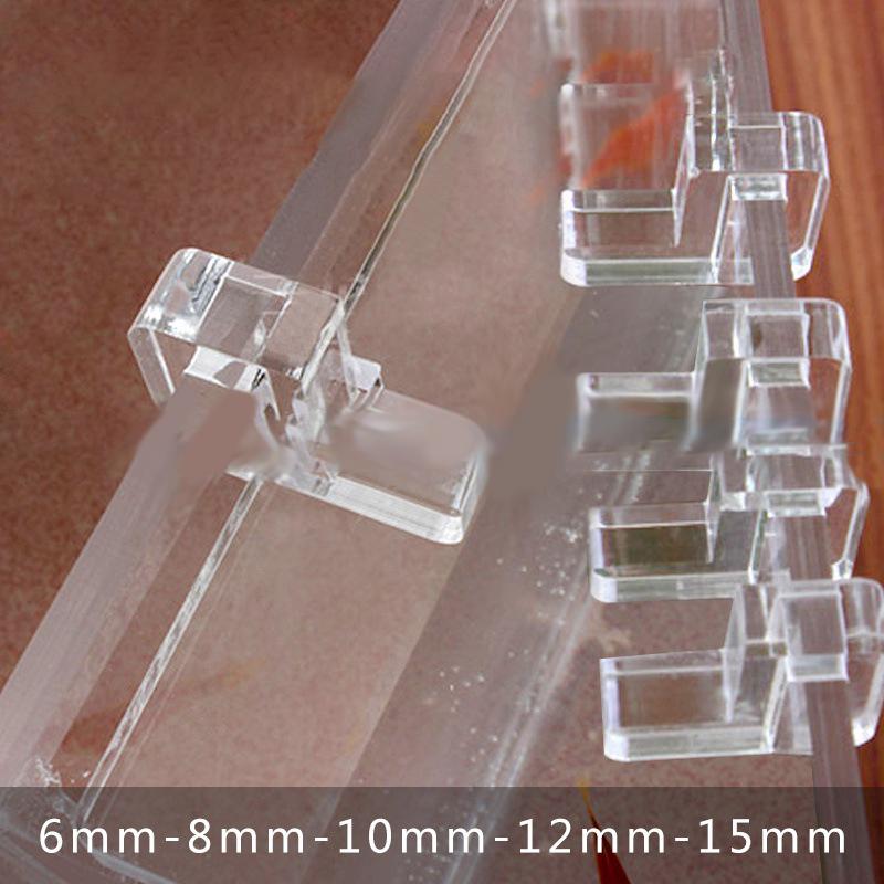 Aquarium Fish Glass - 10 Soportes para Acuario, Mini Soporte