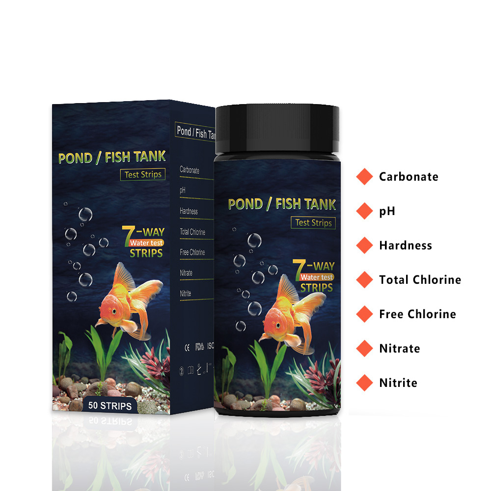 Aquarium Test Kit - Tiras reactivas para acuario 7 en