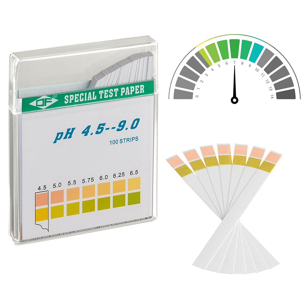 Aquarium Test Kit - Kit de 100 Tiras de Papel