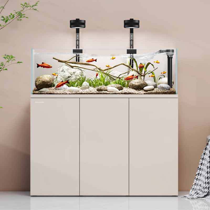 Aquarium Fish Glass - Acuario Minjiang para paisajismo de peceras,