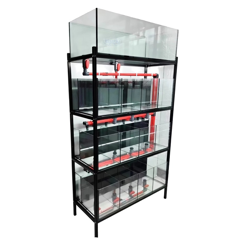 Aquarium Fish Glass - Sistema de Soporte Metálico Personalizado para