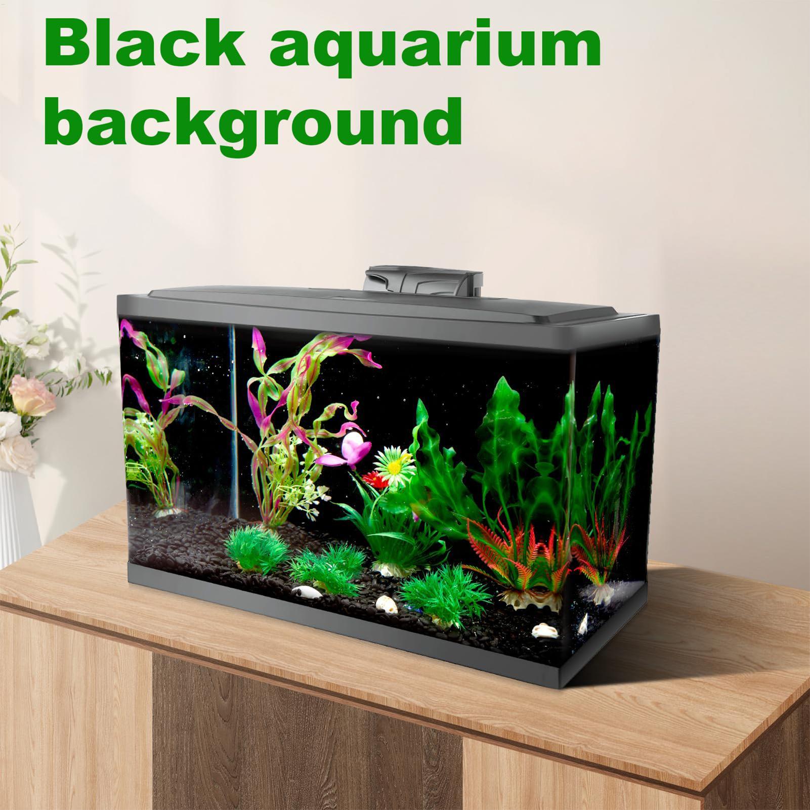 Aquarium Fish Elevator - Fondo Estático Adhesivo para Pecera, Póster
