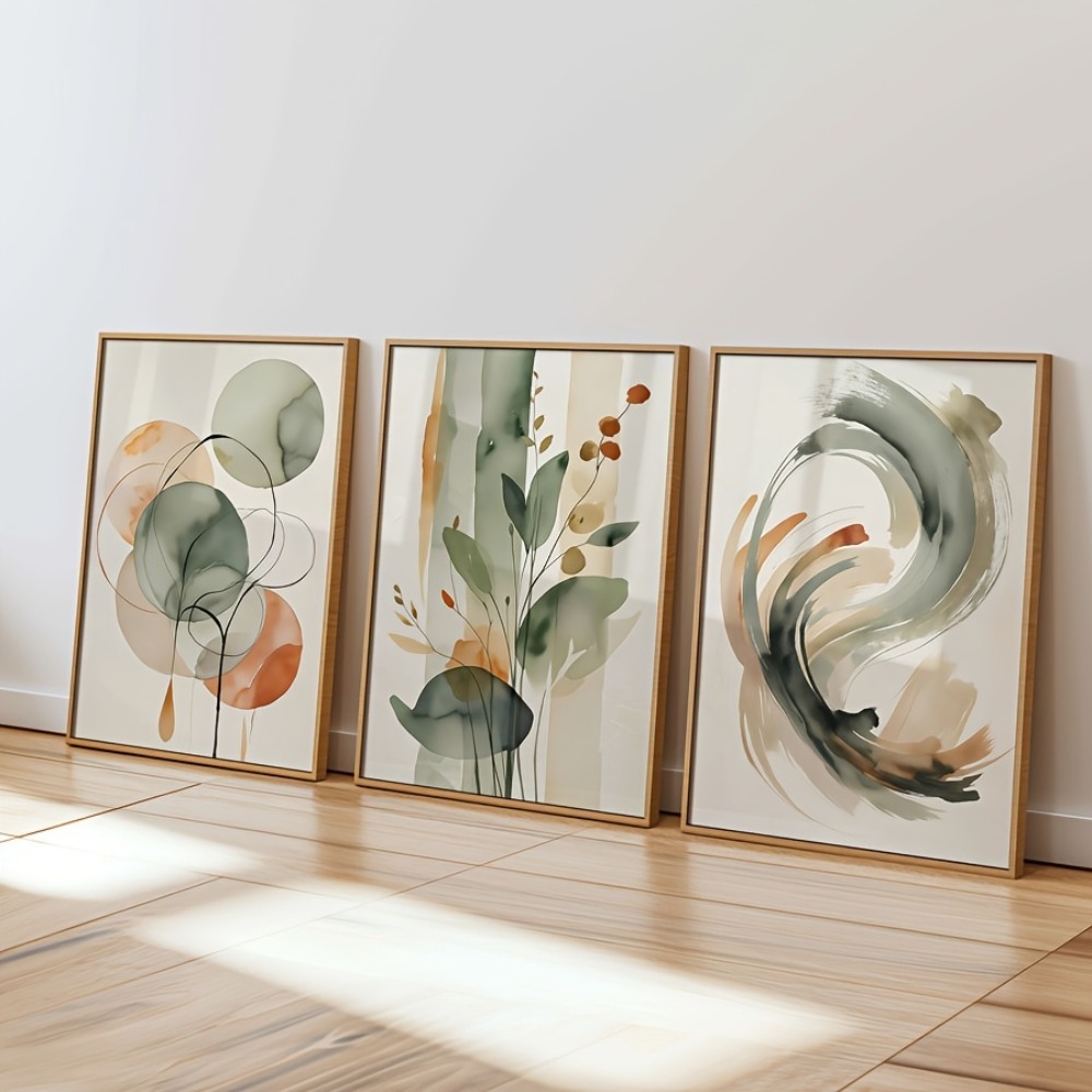 Live Plant Fertilizer - 3 piezas de arte de pared