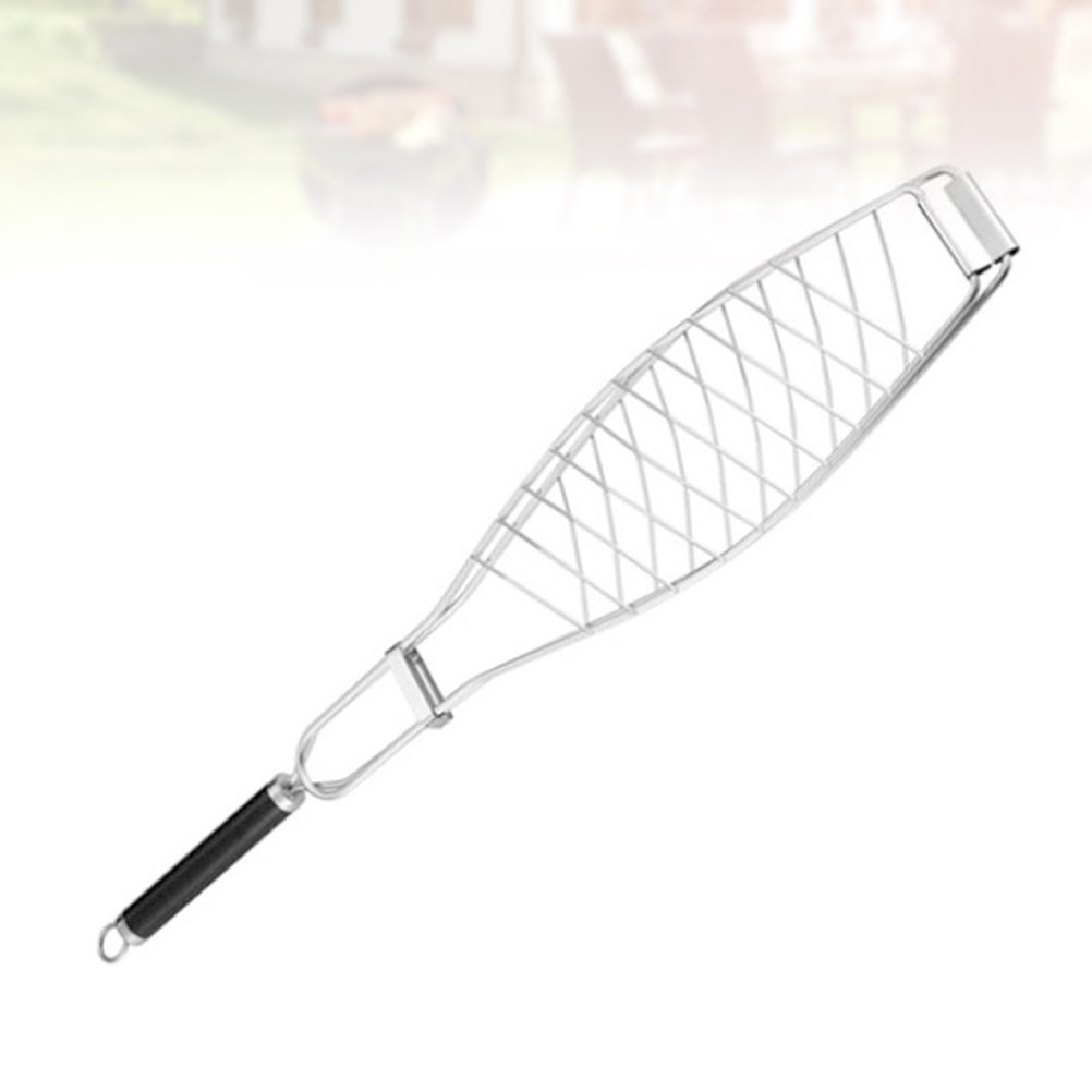 Fish Net Handle - 1 unidad de cesta de parrilla