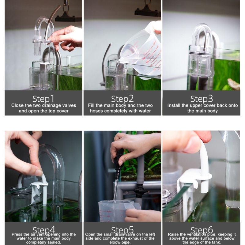 Aquarium Fish Maintenance - Cambiador agua automático para acuario 37ME