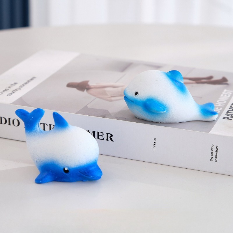 Aquarium Fish Dolphin - Mini figuritas de animales del océano,