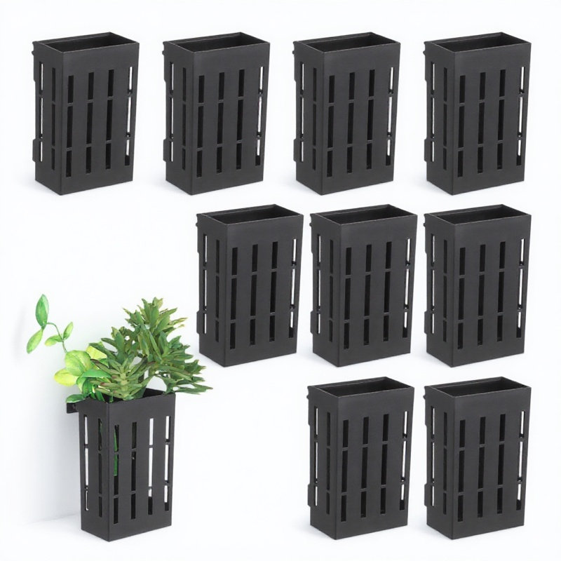 Aquarium Fish Pot - 10 Piezas de Cestas Colgantes para