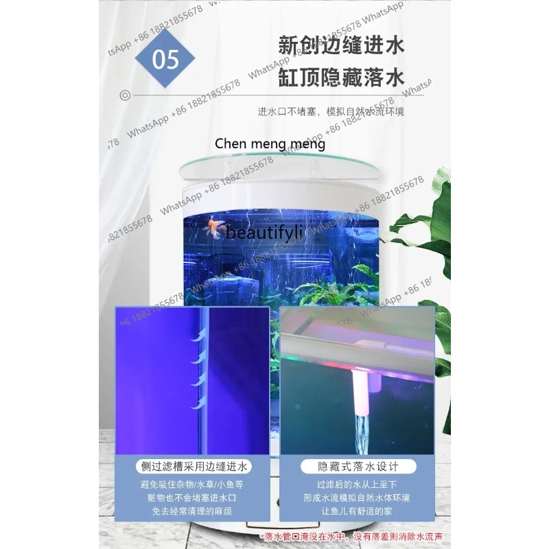 Acuario Ecológico de Vidrio Se - Aquarium Fish Glass reseña y precio