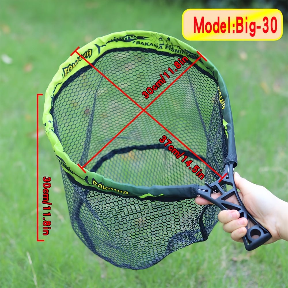 Red de pesca plegable BAKAWA,  - Fish Net Handle reseña y precio