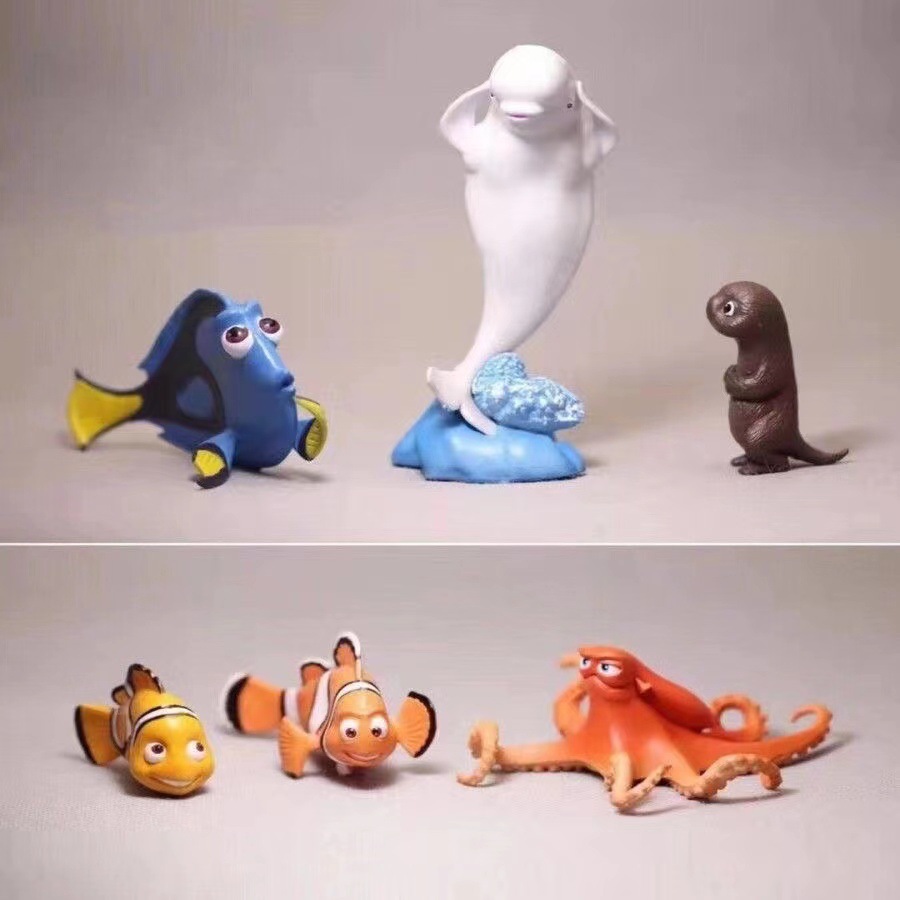 Bonita estatua de muñecos de 6 - Aquarium Fish Dolphin reseña y precio