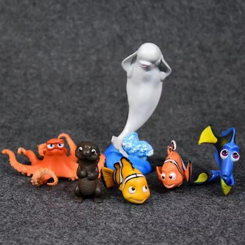 Bonita estatua de muñecos de 6 - Aquarium Fish Dolphin reseña y precio