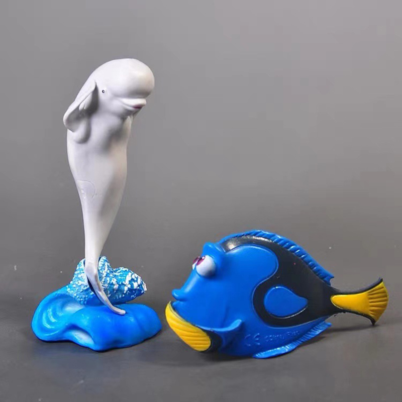 Bonita estatua de muñecos de 6 - Aquarium Fish Dolphin reseña y precio