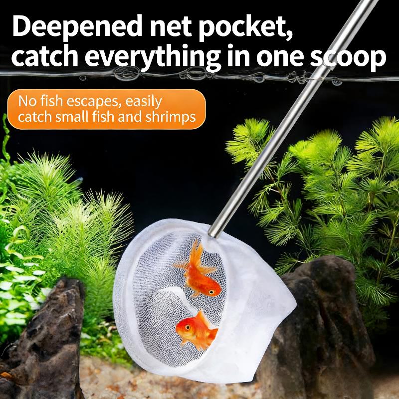 Red de Pesca de Acero Inoxidab - Aquarium Fishland reseña y precio