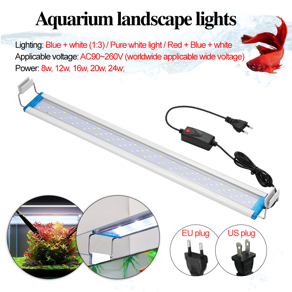 Luz LED Ultrafina para Acuario - Aquarium Fish Elevator reseña y precio