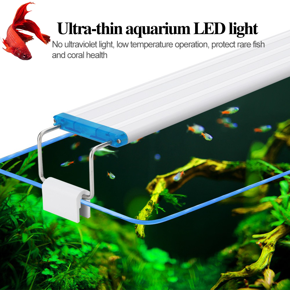 Luz LED Ultrafina para Acuario - Aquarium Fish Elevator reseña y precio