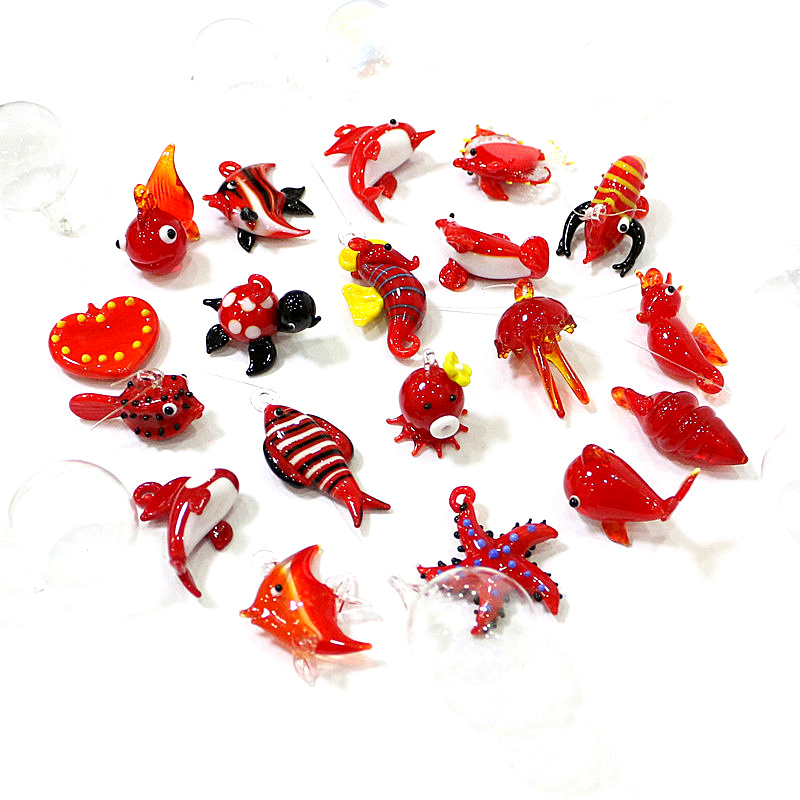 Vidrio flotante animal marino  - Aquarium Fish Dolphin reseña y precio