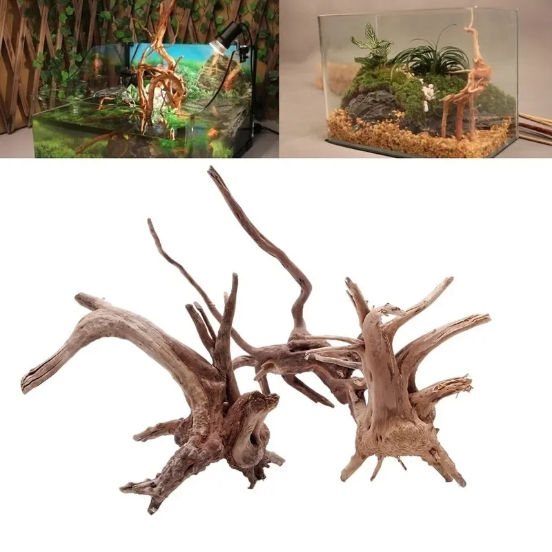 Tronco de árbol Natural de mad - Aquarium Fish Games reseña y precio