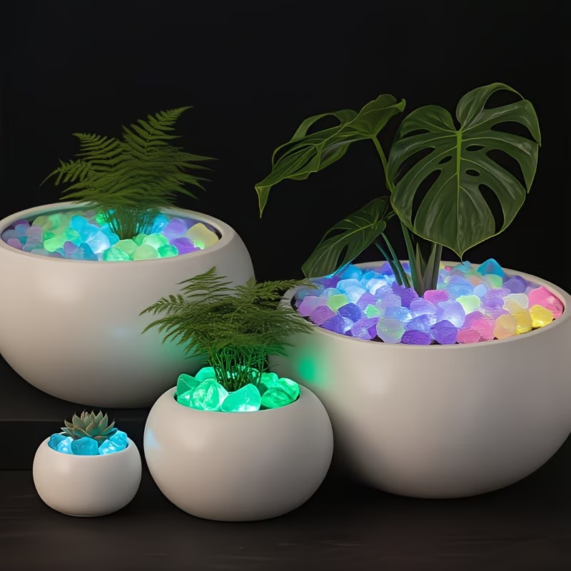 Juego de 300 Piedras Luminosas - Aquarium Fish Pot reseña y precio