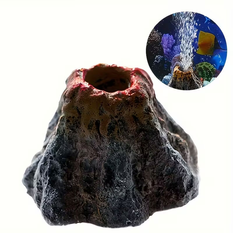 Piedra Volcánica de Burbujas p - Aquarium Fish Games reseña y precio