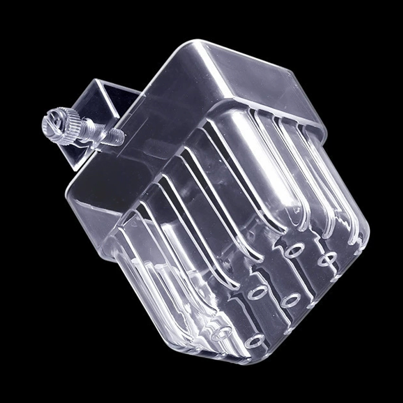 Soporte Transparente para Plan - Aquarium Fish Pot reseña y precio