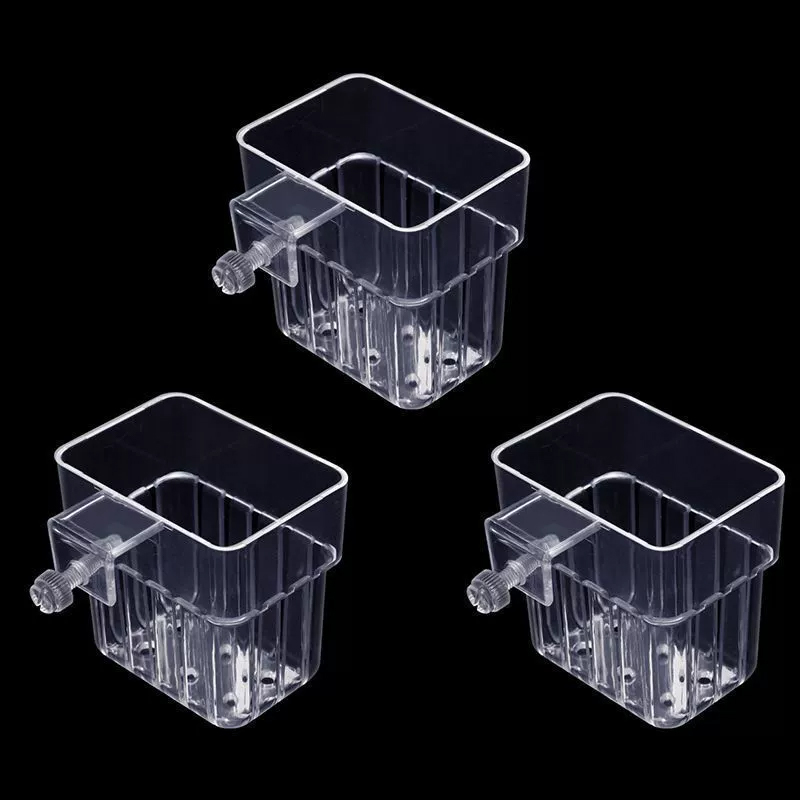 Soporte Transparente para Plan - Aquarium Fish Pot reseña y precio