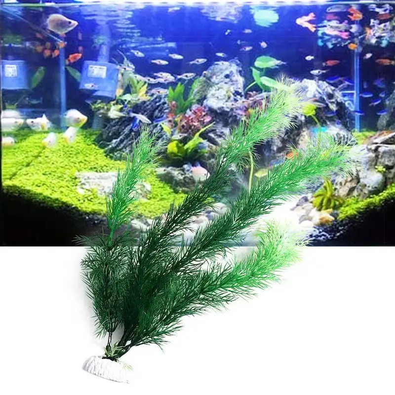 Plantas artificiales para deco - Aquarium Fish Games reseña y precio