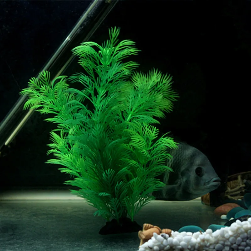 Plantas artificiales para deco - Aquarium Fish Games reseña y precio