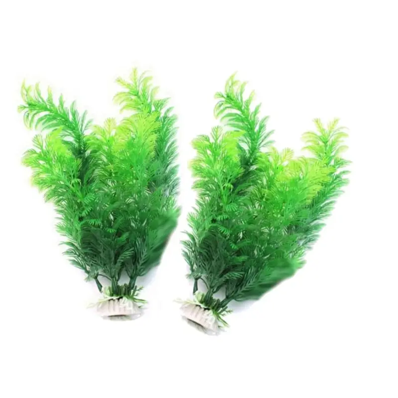 Plantas artificiales para deco - Aquarium Fish Games reseña y precio