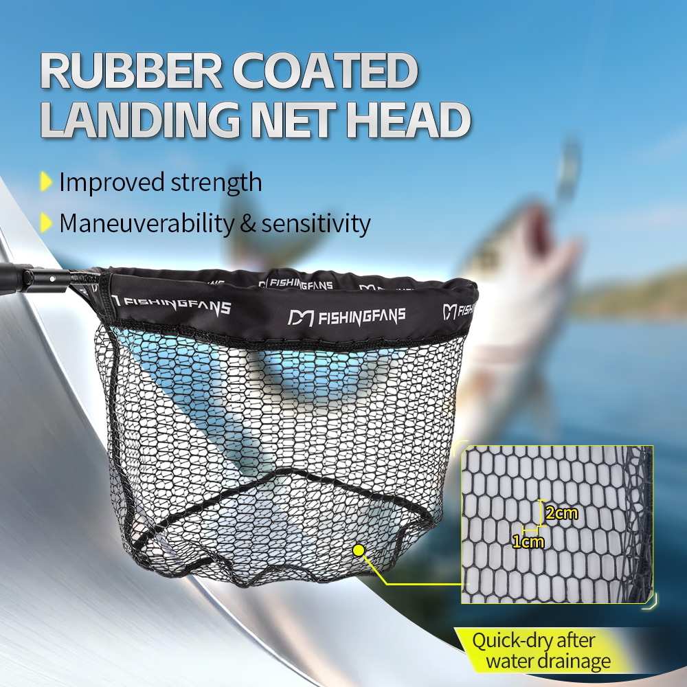 Red de Pesca Flotante FISHINGF - Fish Net Handle reseña y precio
