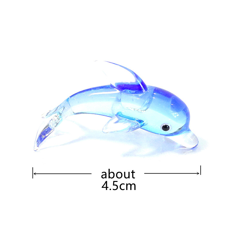 Figura en Miniatura de Delfín  - Aquarium Fish Glass reseña y precio