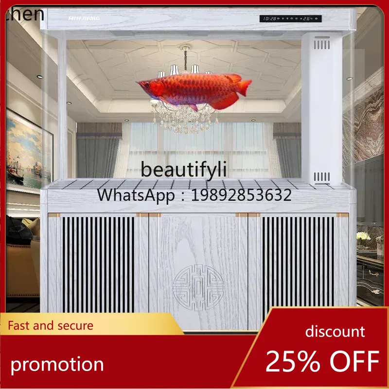 Acuario de suelo a techo YFY p - Aquarium Fish Dragon reseña y precio