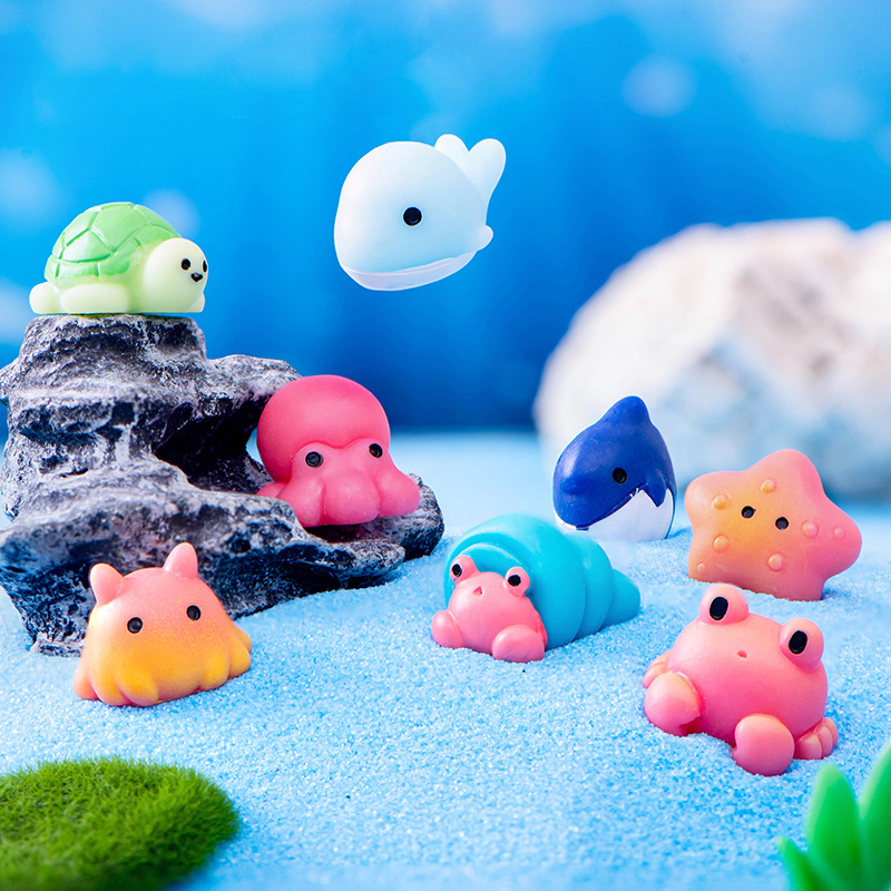 Qctopus-estatuilla de medusas  - Aquarium Fish Dolphin reseña y precio