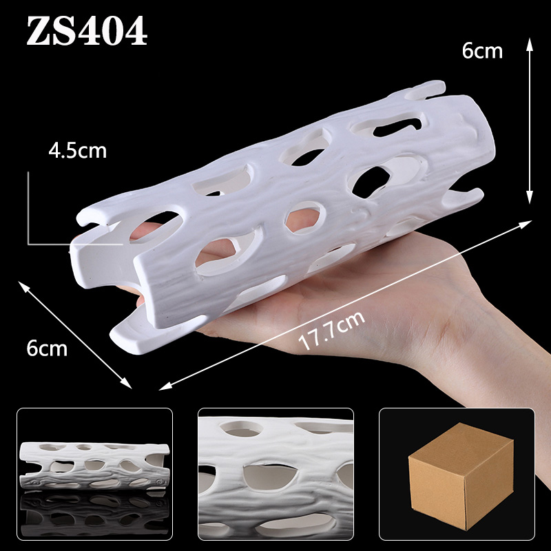 Tanque de cerámica blanca para - Aquarium Fish Pot reseña y precio