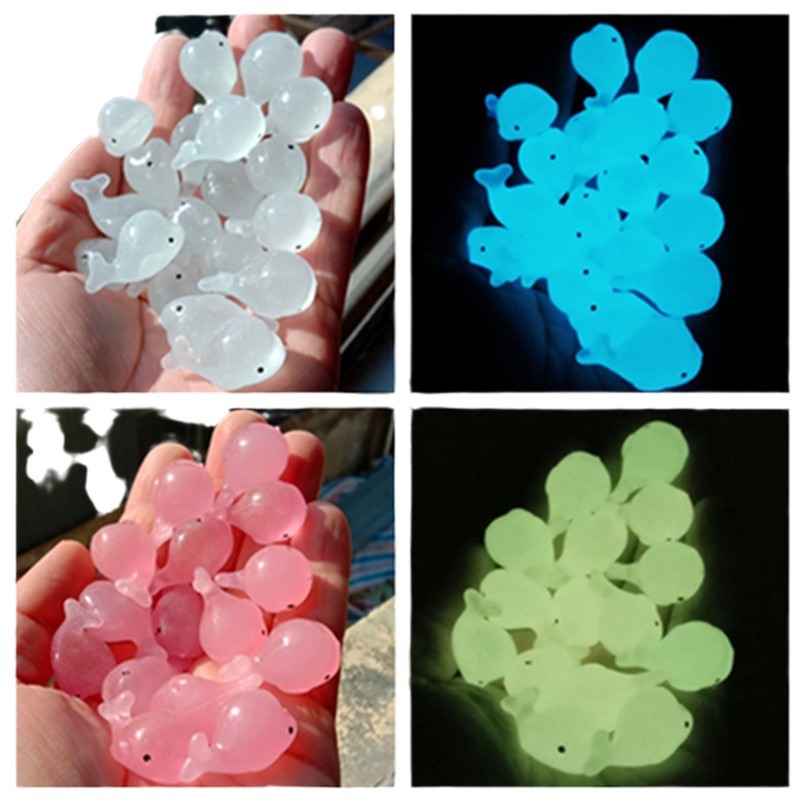 Piedras de ballena luminosas p - Aquarium Fish Dolphin reseña y precio