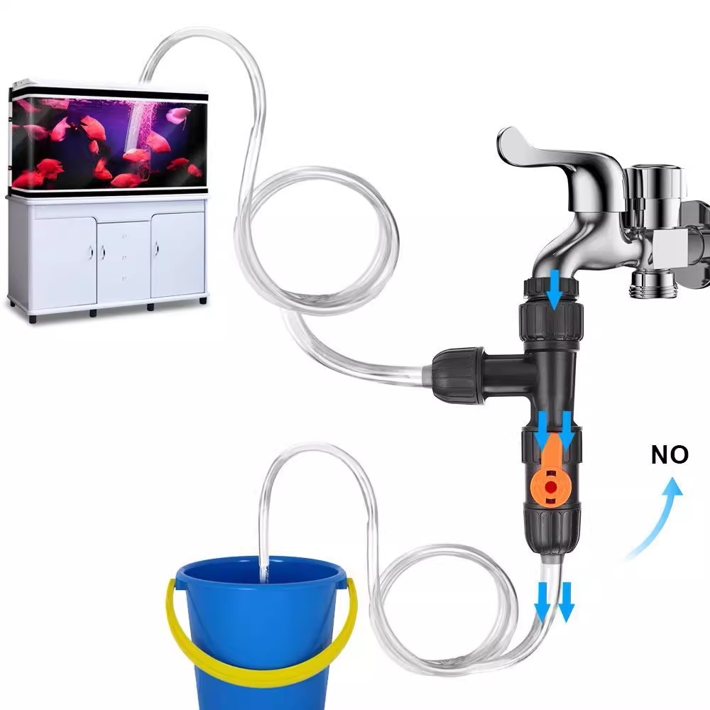Accesorio cambiador de agua pa - Aquarium Fish Maintenance reseña y precio