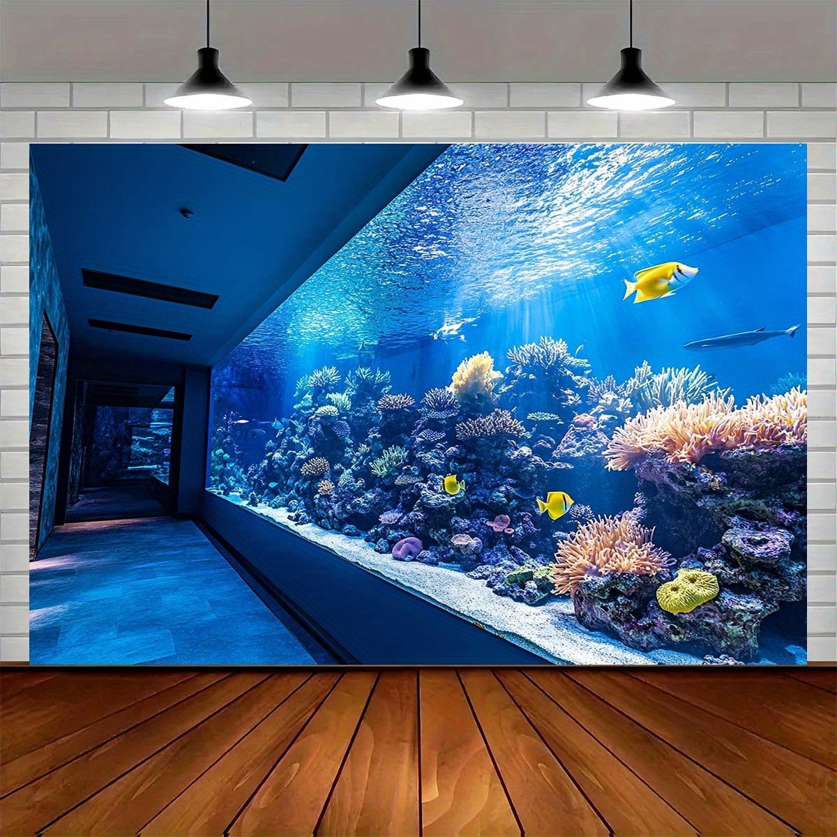 Tapiz Vibrante de Acuario Subm - Aquarium Fishing reseña y precio