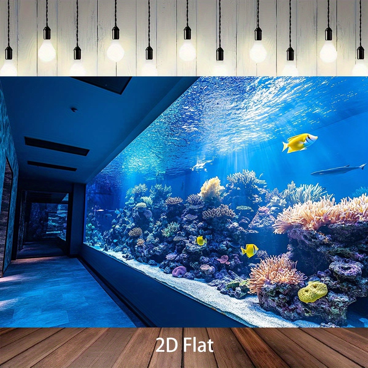 Tapiz Vibrante de Acuario Subm - Aquarium Fishing reseña y precio