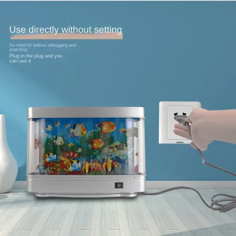 Lámpara Led dinámica Virtual p - Aquarium Fish Dolphin reseña y precio