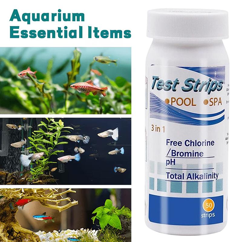 Tiras Reactivas para Análisis  - Aquarium Test Kit reseña y precio