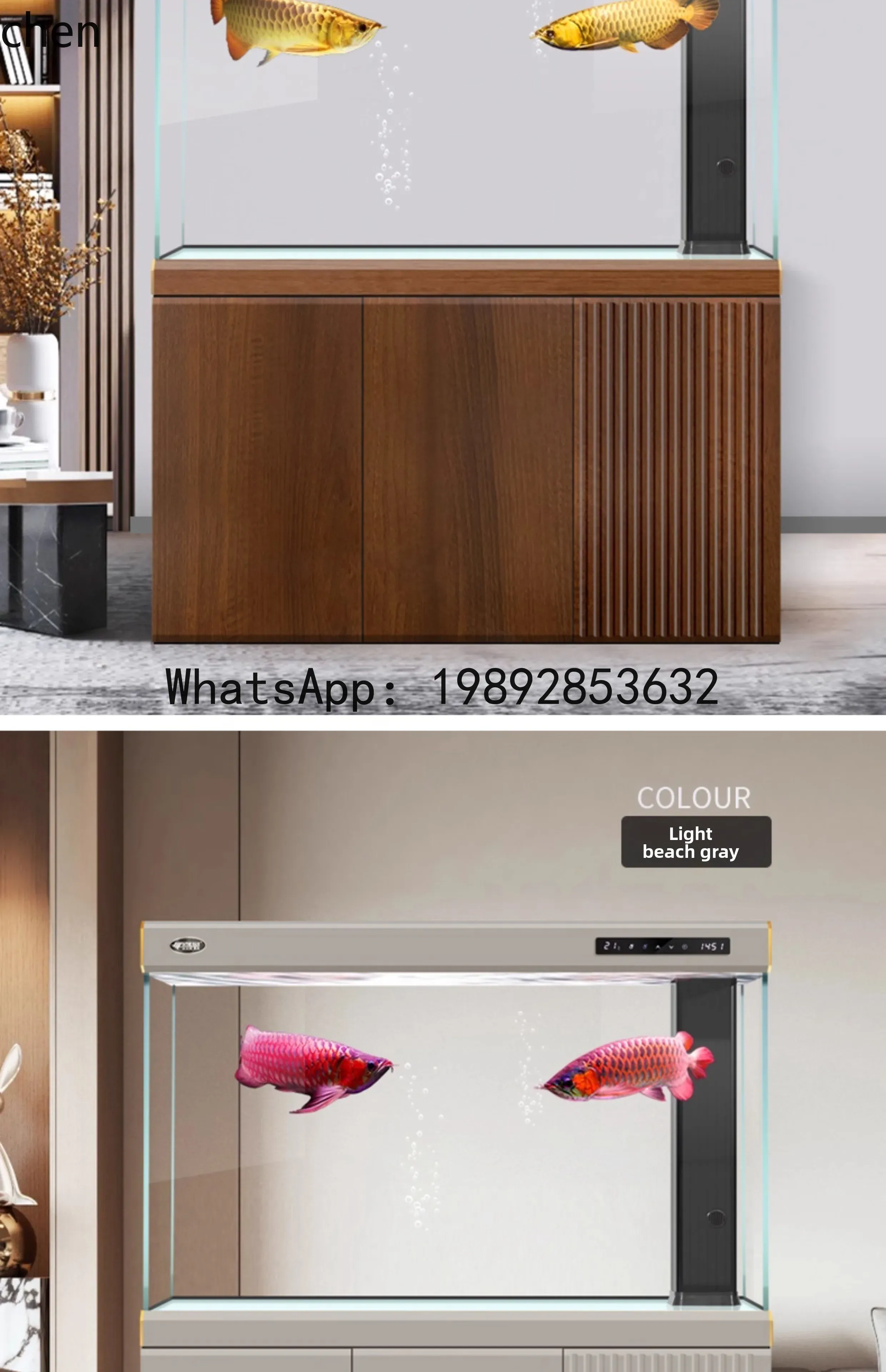 Pecera para sala de estar, de  - Aquarium Fish Dragon reseña y precio