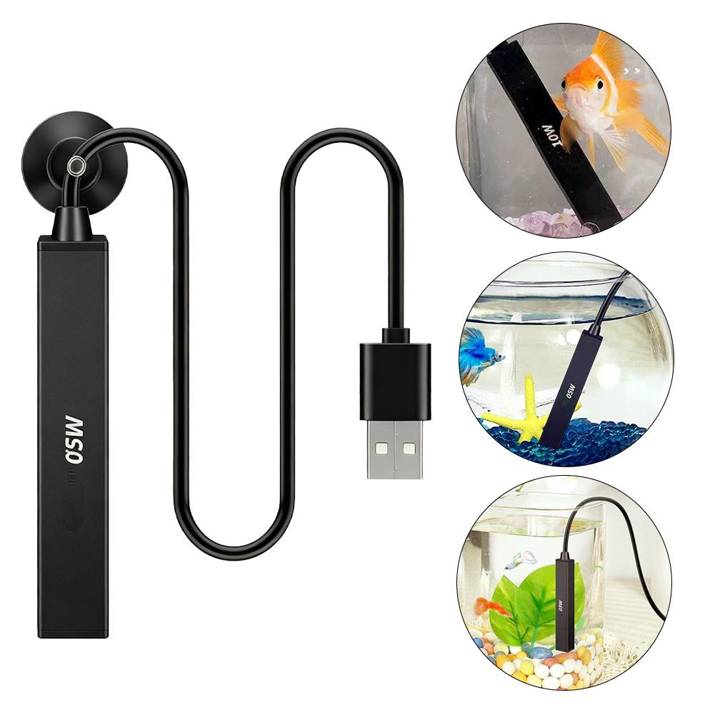 Calentador de acuario mini USB - Aquarium Fishing reseña y precio