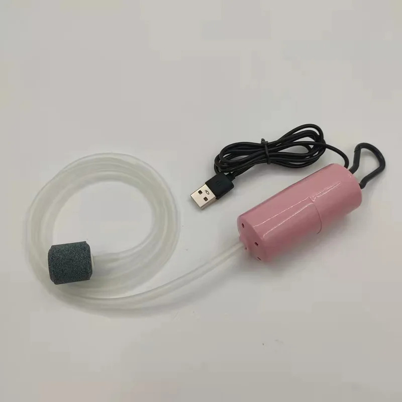 Bomba de aire USB para acuario - Aquarium Fish Elevator reseña y precio