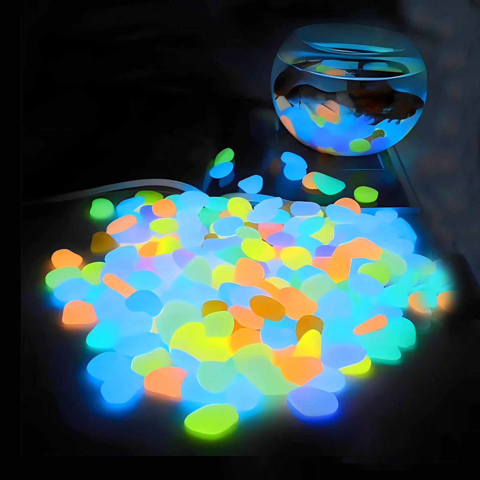 Decoración para acuario, piedr - Aquarium Fish Pot reseña y precio