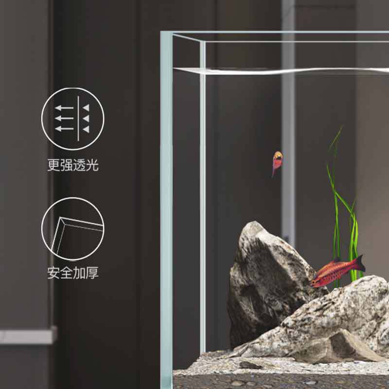 Acuario Minjiang para paisajis - Aquarium Fish Glass reseña y precio